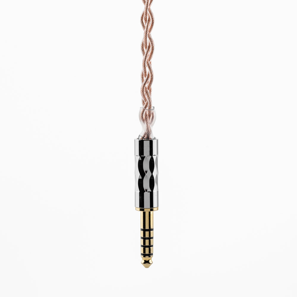 Moondrop LINE T 6N Single Crystal Copper 196-Core Litz Structure Earphone Upgrade Cable HIFiGO 