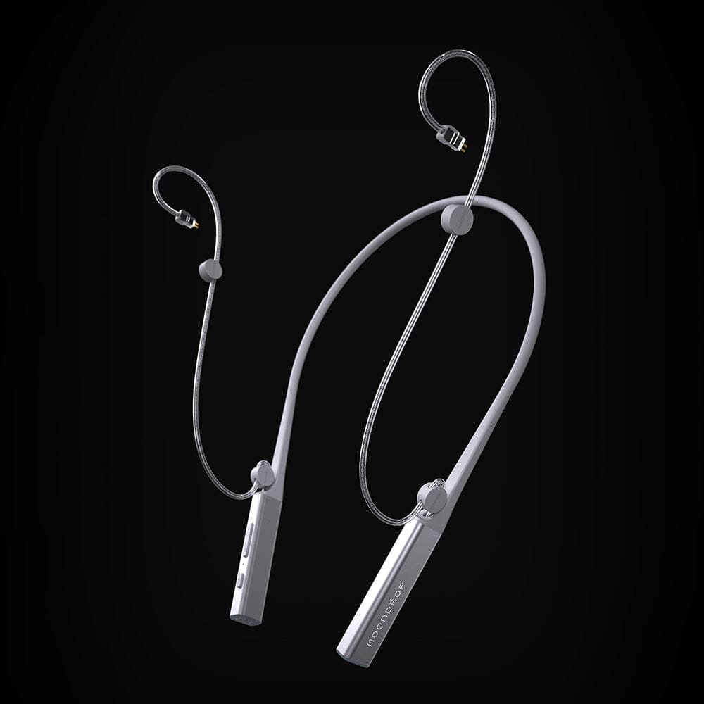 Moondrop Little White Flagship Performance Wireless Neckband Bluetooth 5.2 Earphone Cable With Type-C Plug HiFiGo 