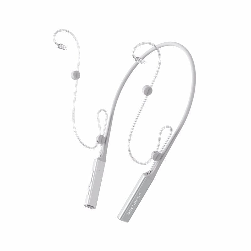 Moondrop Little White Flagship Performance Wireless Neckband Bluetooth 5.2 Earphone Cable With Type-C Plug HiFiGo 