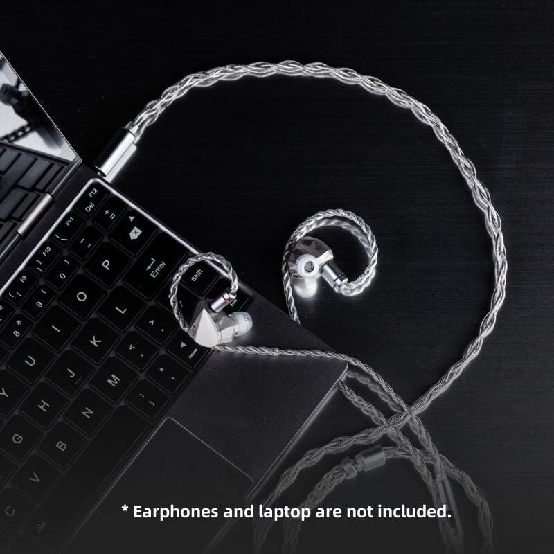 Moondrop MC2 High-Quality Microphone 3.5mm Upgrade Cable HiFiGo 