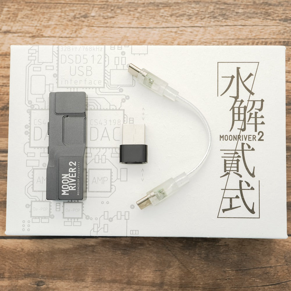 Moondrop Moon River 2 Portable USB DAC & AMP HiFiGo 