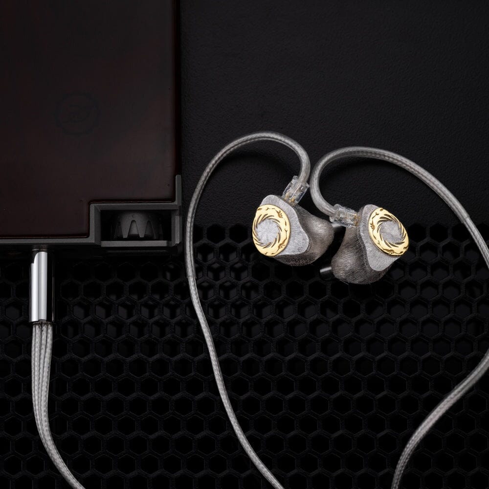 Moondrop Solis II / Solis 2 2DD + 2BA + 4EST Hybrid Silver - Cavity Tribrid In-Ear Monitors HiFiGo 
