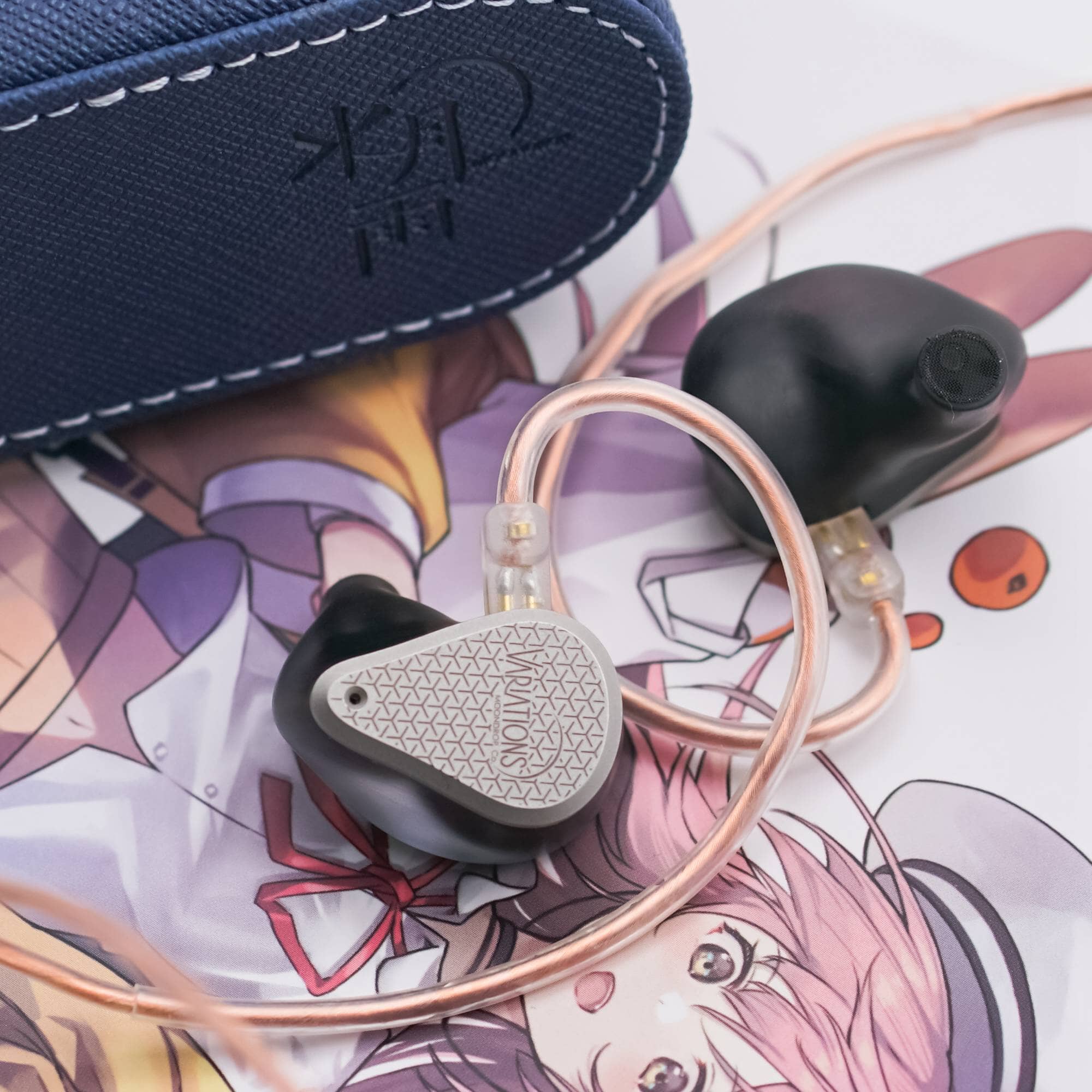 Moondrop Variations 2EST + 2BA + 1DD Tribrid IEMs Earphone HiFiGo 