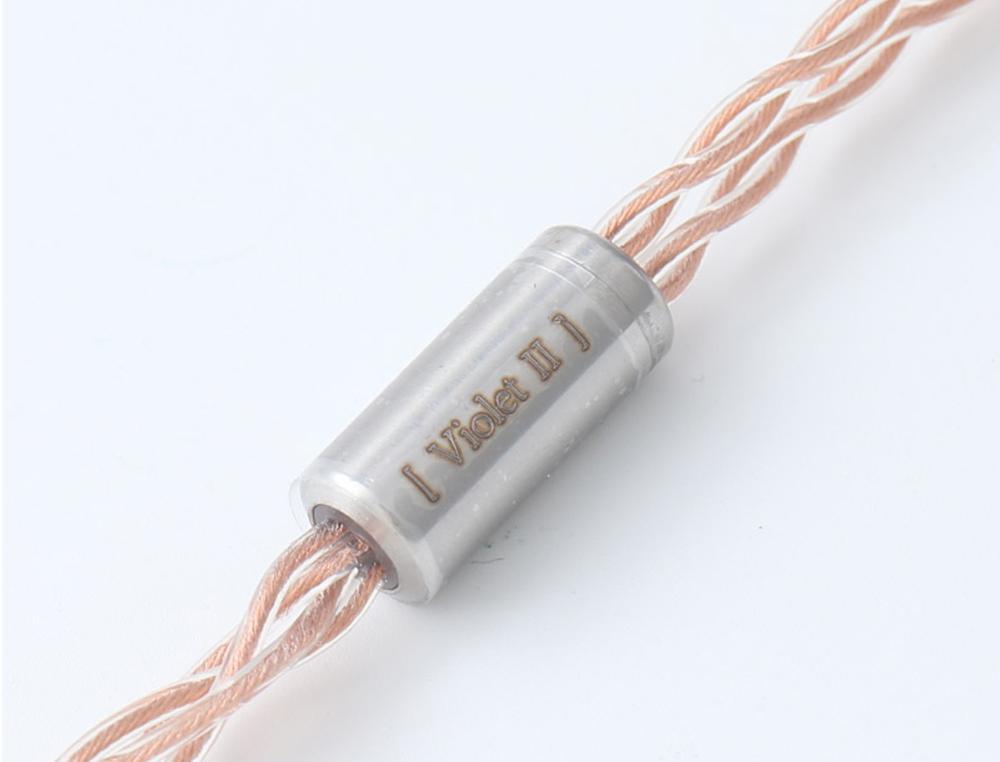 MoonDrop Violet II 6N OCC 0.78 2 Pin Upgrade cable HiFiGo 