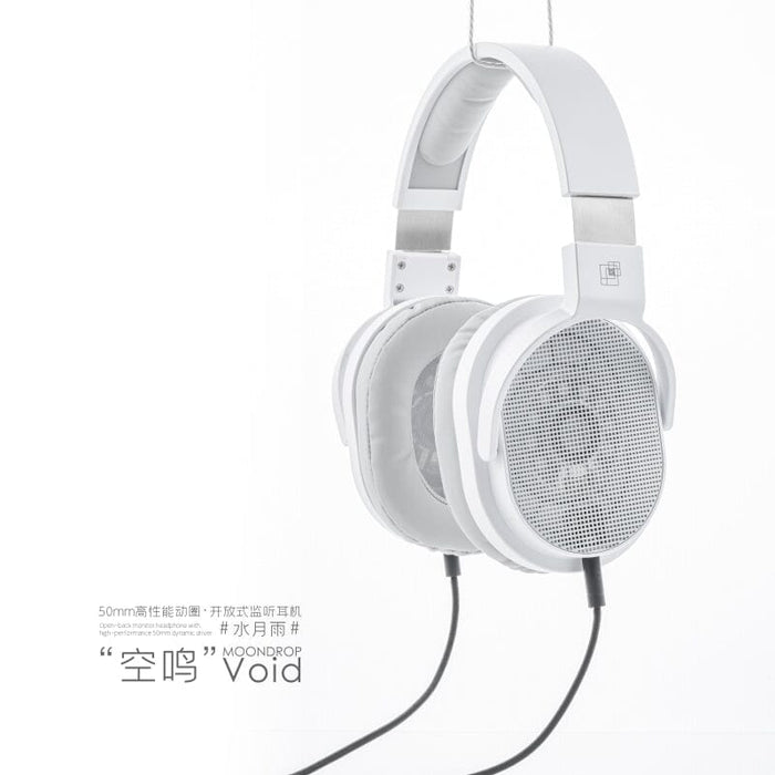 Moondrop Void 50mm High-Performance Dynamic Driver Open-Back Monitors Headphone Headphone HiFiGo Moondrop Void 