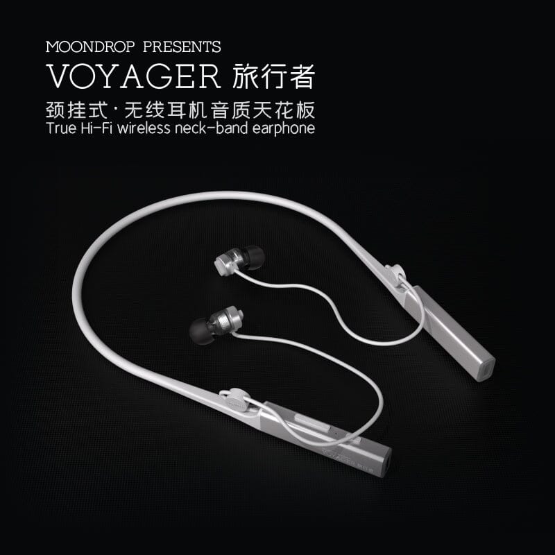 Moondrop VOYAGER 10mm Dynamic Driver True HiFI Wireless Neck-Band Earphone HiFiGo 