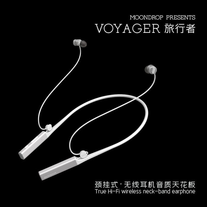 Moondrop VOYAGER 10mm Dynamic Driver True HiFI Wireless Neck-Band Earphone HiFiGo 