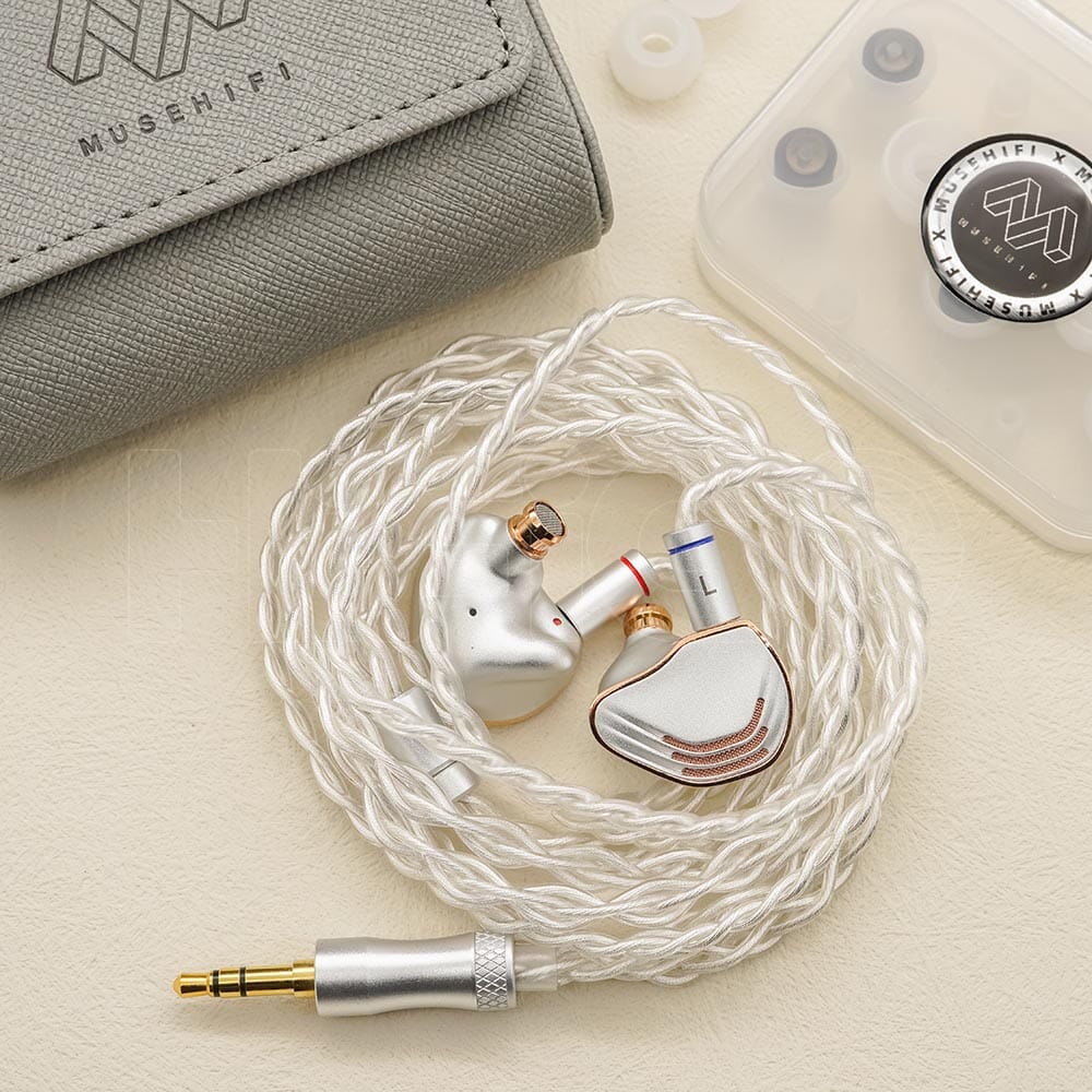 MUSE HiFi ME1 Flagship 1DD + 1BA In-Ear Earphone IEMs Earphone HiFiGo 