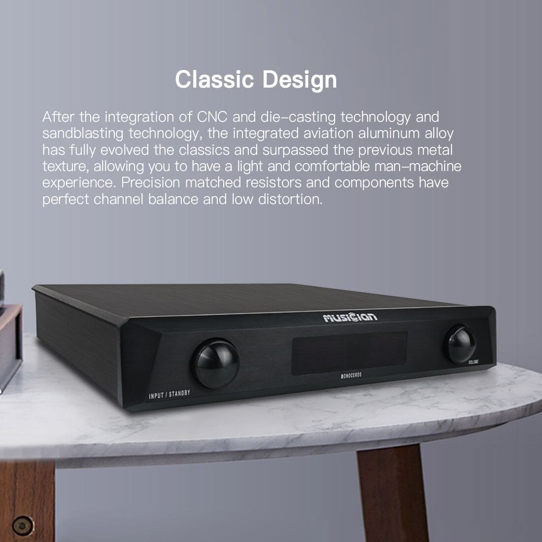 MUSICIAN Monoceros Fully Balanced Class A Power Amplifier & Pre-Amplifier HiFiGo 