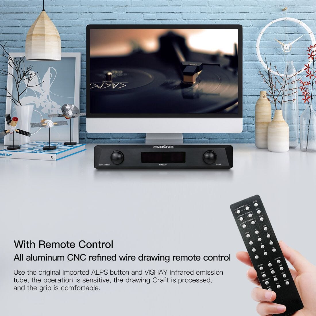 MUSICIAN Monoceros Fully Balanced Class A Power Amplifier & Pre-Amplifier HiFiGo 