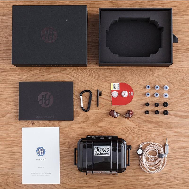 NF Audio NF-3U NF3U 3BA Knowles Armatures HIFI In-ear Earphone HiFiGo 