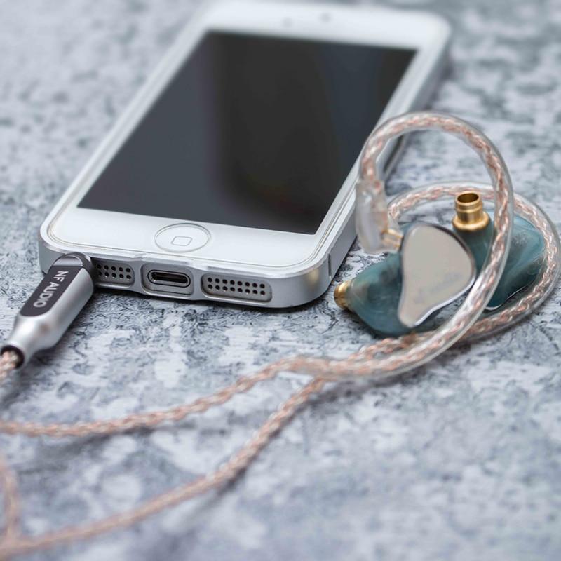 NF Audio NF4U Lolita for ACG 4 Knowles BA+Dynamic Hybrid Drivers HIFI In-ear Earphone HiFiGo 