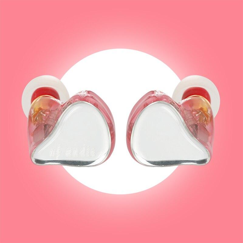 NF Audio NF4U Lolita for ACG 4 Knowles BA+Dynamic Hybrid Drivers HIFI In-ear Earphone HiFiGo PINK 