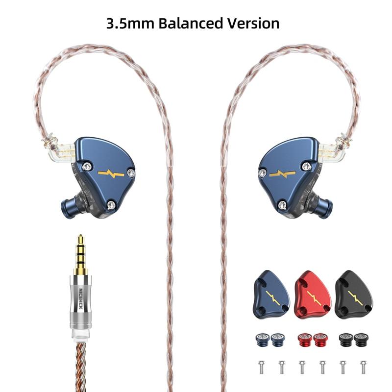 NICEHCK NX7 MK3 7 Driver Units 4BA+Dual CNT Dynamic+Piezoelectric