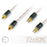 OE Audio 2DualCDC Oxygen-Free-Copper IEM Upgrade Cable Earphone Cable HiFiGo 3.5mm MMCX 