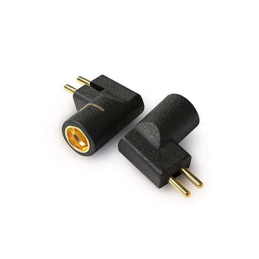 OE AUDIO CIEM 2pin/MMCX/3.5mm Angled Audio Adapter Audio Adapter HiFiGo MMCX to 2pin Angled Black 