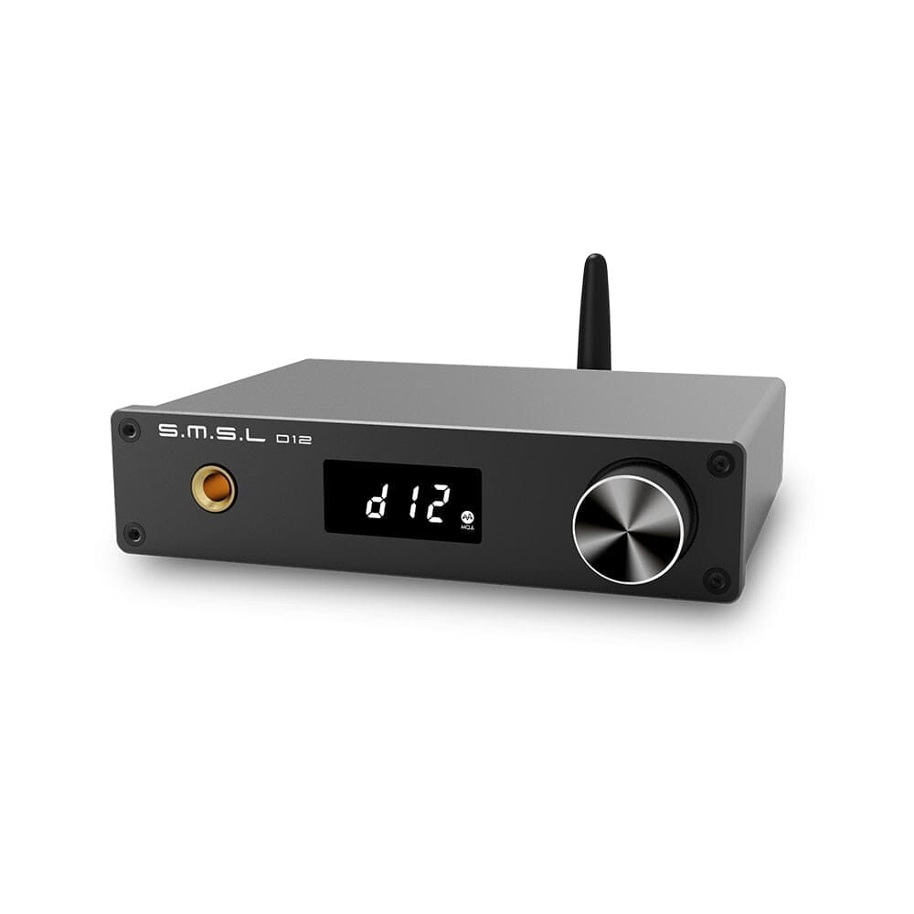 Open Box SMSL D12 AK4493S Bluetooth 5.0 USB MQA DAC & Headphone Amplifier Headphone AMP DAC HiFiGo 