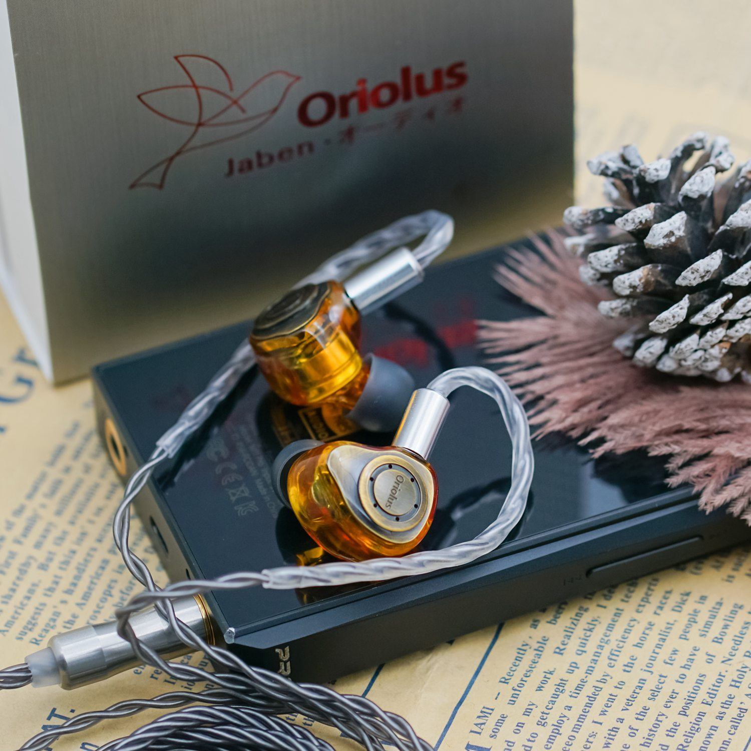 Oriolus Isabellae 9.8mm Single DD In Ear Monitors HiFiGo 