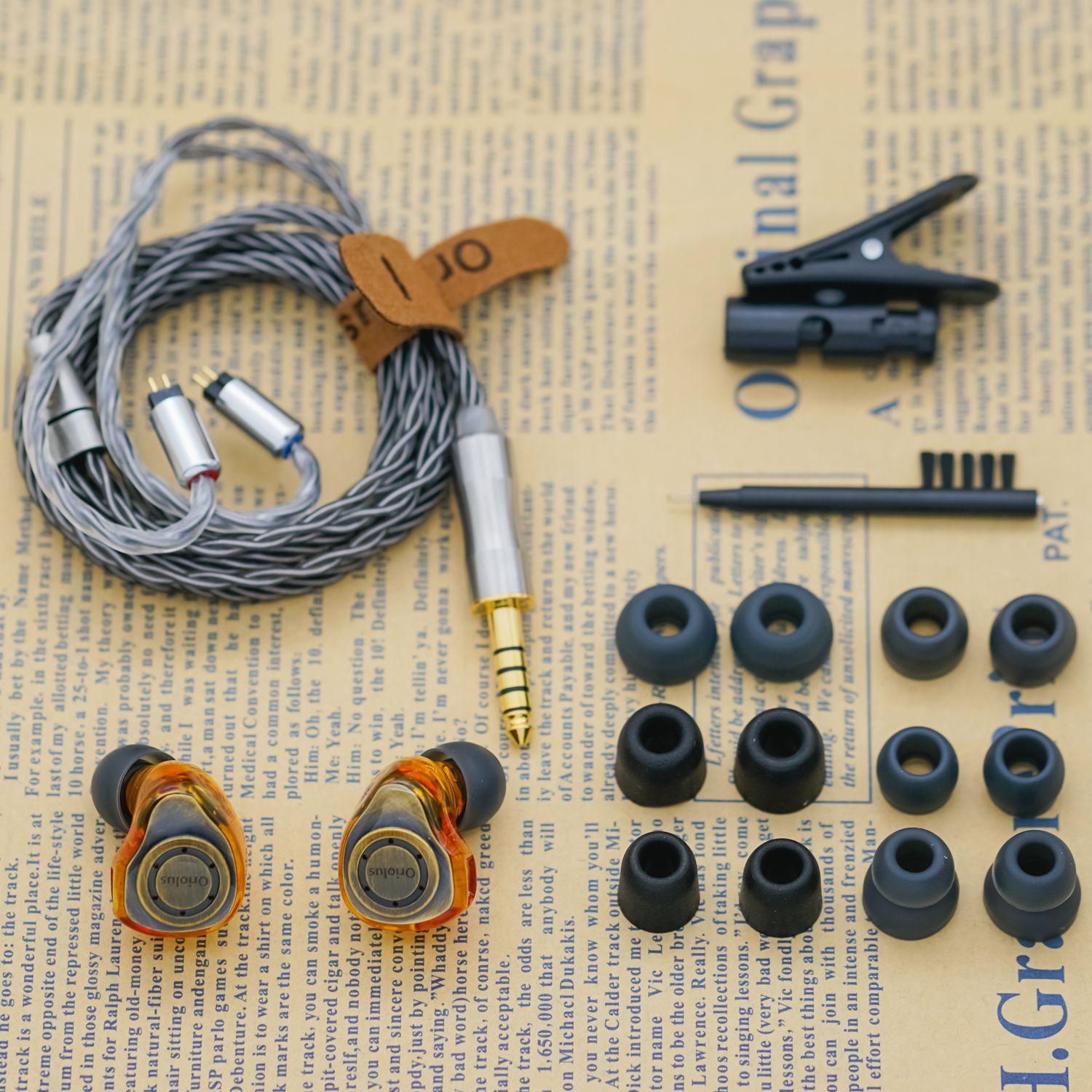 Oriolus Isabellae 9.8mm Single DD In Ear Monitors HiFiGo 