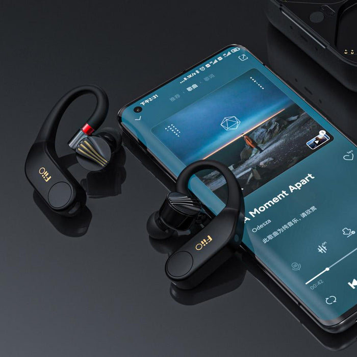 Pre-Order Fiio UTWS5 Over Hook True Wireless Bluetooth Receiver Earphone HiFiGo 