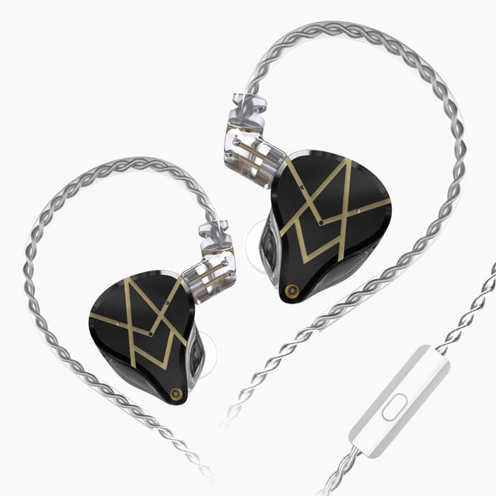Pre-Order KZ ASX 20 BA Units In-Ear Monitor Earphones IEM HiFiGo Black Mic 