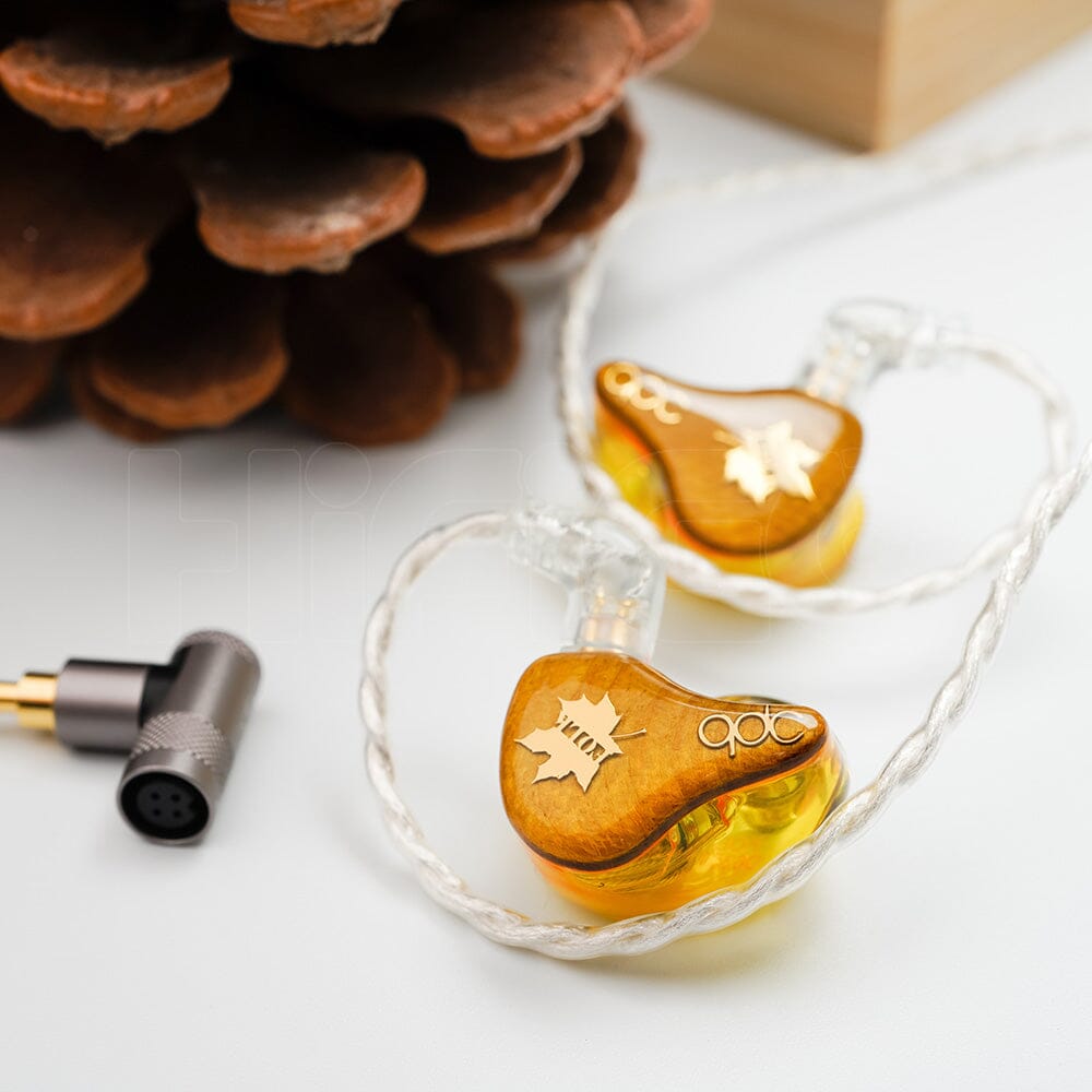 QDC Folk 1BA + 1 DD +1 Flat Panel Hybrid In-Ear Monitors Earphone HiFiGo 