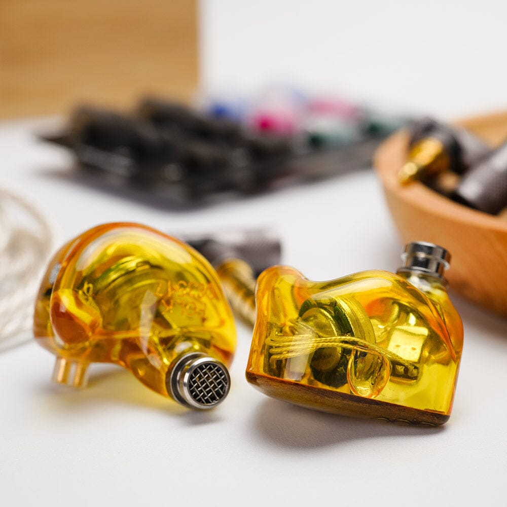 QDC Folk 1BA + 1 DD +1 Planar Hybrid In-Ear Monitors