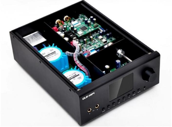 QLS QA860 AD1955 24bit 192Khz DSD Digital Headphone AMP Music Player HiFiGo 