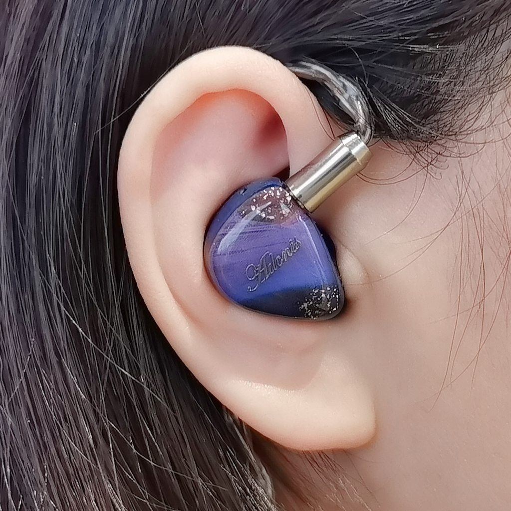 QOA Adonis CNC Resin Wooden Shell In Ear Monitor 10mm DD+2BA Hybrid IEM HiFiGo 