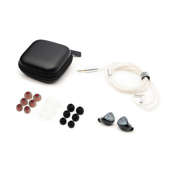 QOA Affinity 10mm PEN Titanium Plated Diaphragm Dynamic Driver In Ear Monitor HiFiGo 