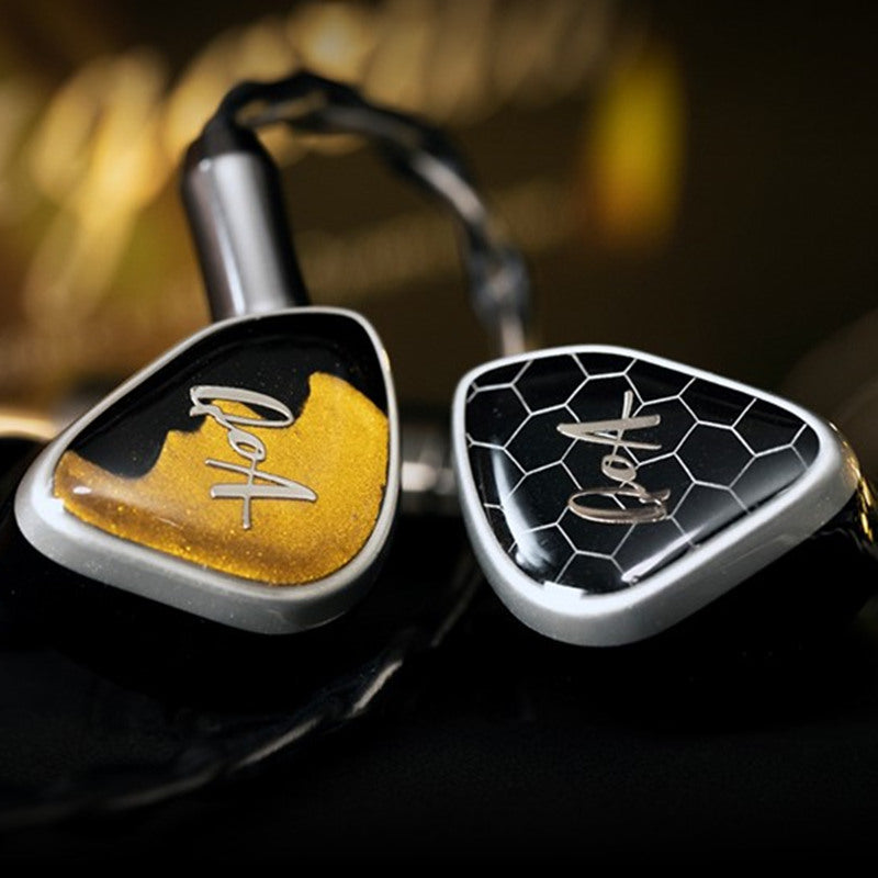 QoA Margarita 2 Sonions EST + 1BA + 7mm DD In Ear Earphone HiFiGo 