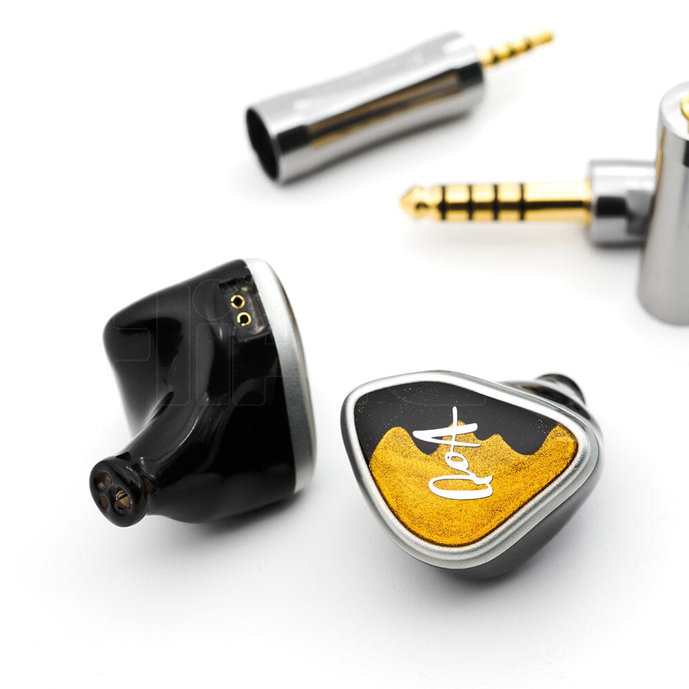 QoA Margarita 2 Sonions EST + 1BA + 7mm DD In Ear Earphone HiFiGo 