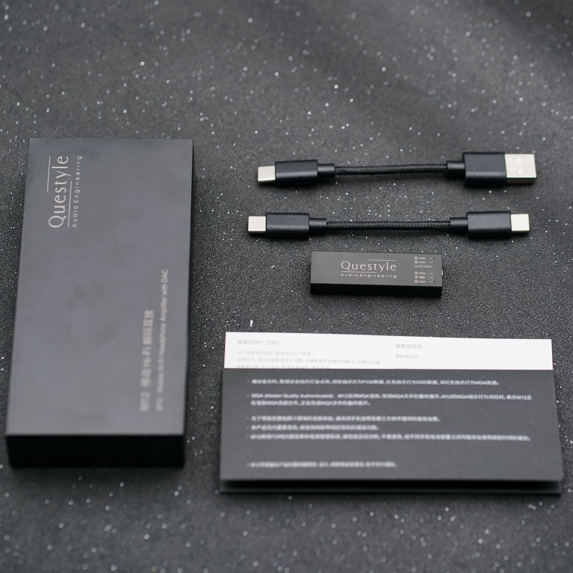 Questyle M12 Mobile HiFi Headphone Amplifier + DAC HiFiGo 