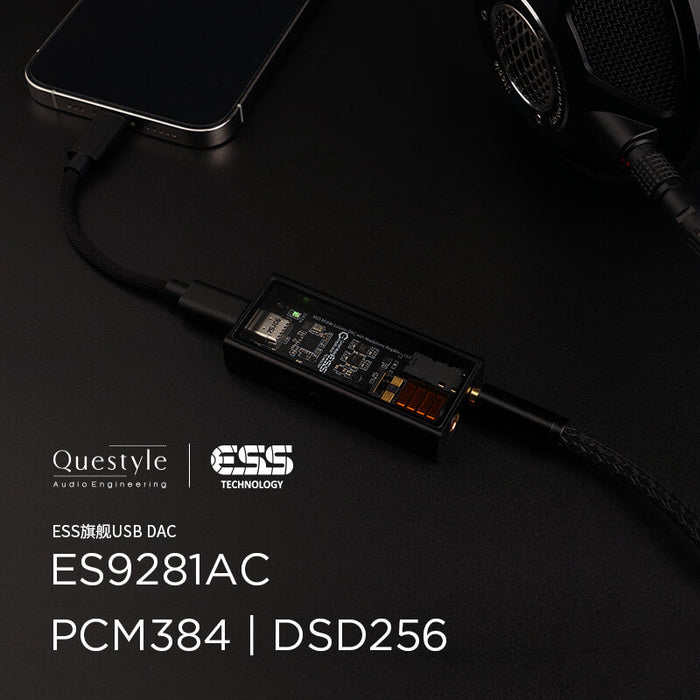 Questyle M15 Portable Dongle DAC/Headphone Amplifier — HiFiGo
