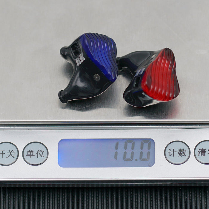 Ranko Acoustics RIE-1000 Dual hybrid In-ear Earphone + MQA REA -Mini HiFiGo 
