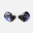 Rose Technics QT-X 1DD+6BA Hybrid Units Hi-Fi In-Ear Headphones for Audiophile HiFiGO Nebula Purple 