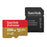 SanDisk Extreme Micro SD Card 64GB Micro SD 128GB 256GB Flash Memory HiFiGo SQXA1-256G 