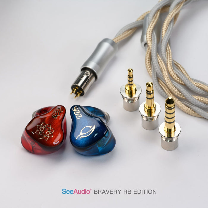 SeeAudio Bravery RB Edition 4 Balanced Armature In-Ear Earphone