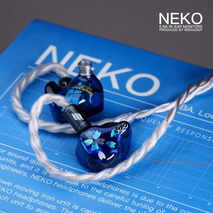 SeeAudio Neko 6BA IEMs In-Ear Monitors HiFiGo 