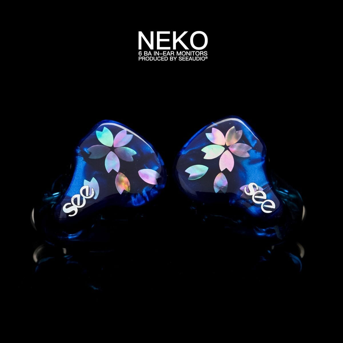 【美品】 See Audio NEKO SeeAudio Neko 6BA IEMs