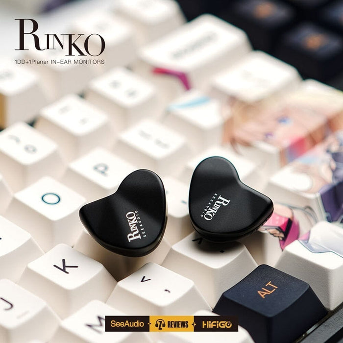 SeeAudio x Z Review Rinko 1DD+1Planar Dual-Driver Hybrid IEMs Earphone HiFiGo 