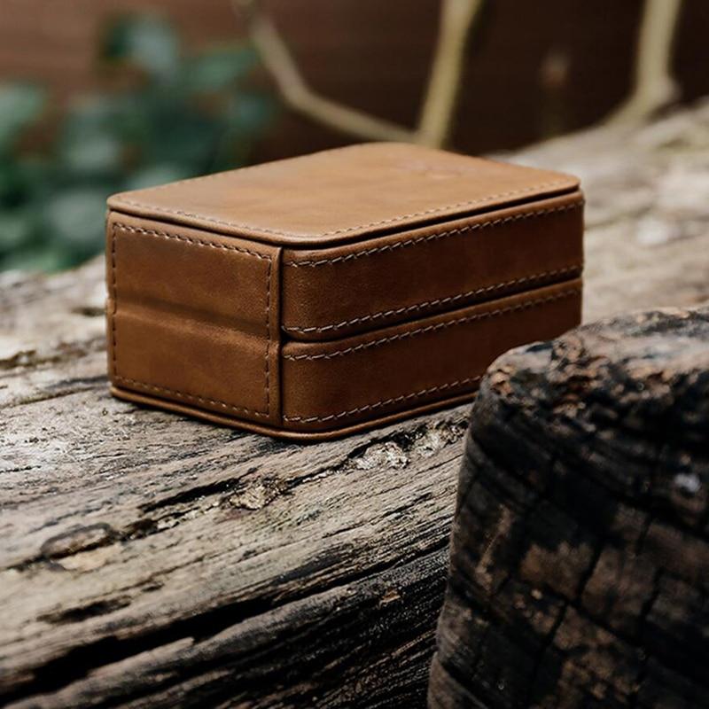 SHANLING M5s + 専用レザーケース2個（ブラウン＋ブラック） SHANLING C2 Leather Storage Box