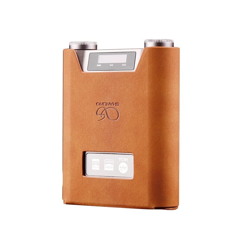 SHANLING H5 チタニウム DAC/AMP レザーケース付き SHANLING H5 MQA Portable DAC Headphone Amplifier