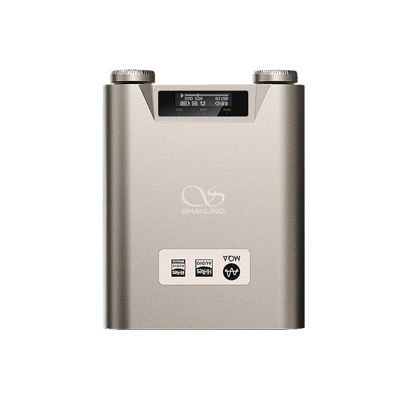 SHANLING H5 MQA Portable DAC Headphone Amplifier HiFiGo H5 Titanium + Gift Case 