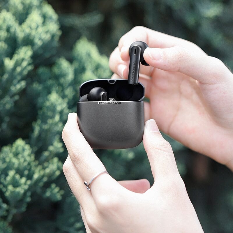 SHANLING MTW200 TWS Ture Wireless Bluetooth 5.2 Earphone 10mm Dynamic Driver IEMs HiFiGo 