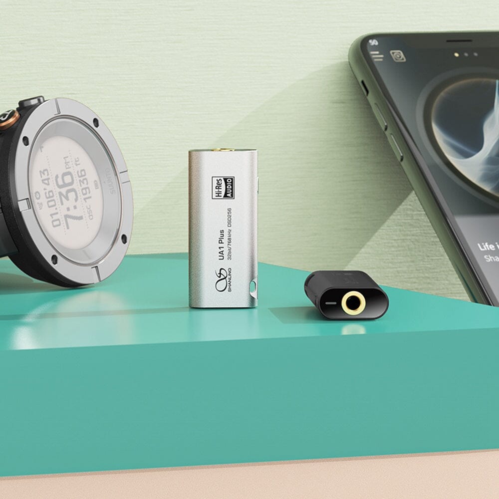 SHANLING UA1 Plus Dual CS43131 Portable DAC & Headphone AMP HiFiGo 