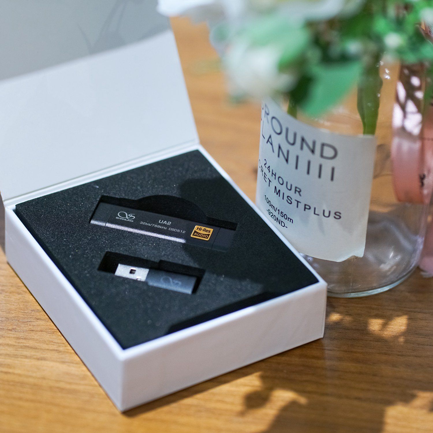 SHANLING UA2 ES9038Q2M Portable USB DAC Headphone AMP HiFiGo 