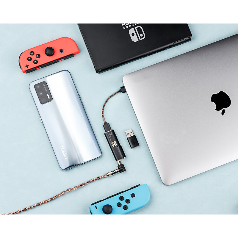 Shanling UA2 Plus ES9038Q2M Dual RT6863 Balanced Portable USB DAC & AMP HiFiGo 