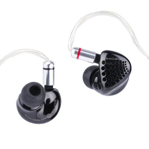 Shozy Black Hole 1DD HiFi In-ear Earphone with updated cable HiFiGo 