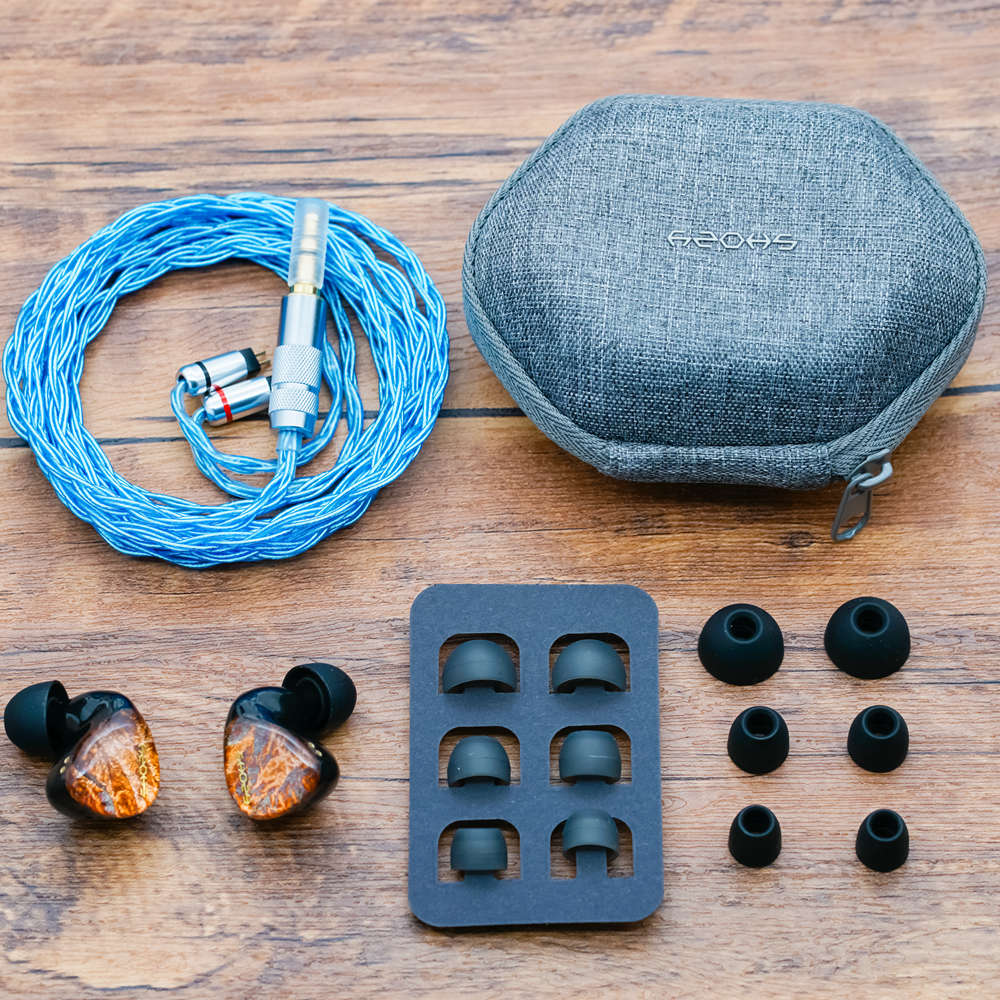 Shozy Magma 2EST+1BA+1DD In Ear Earphones Speakers HiFiGo 